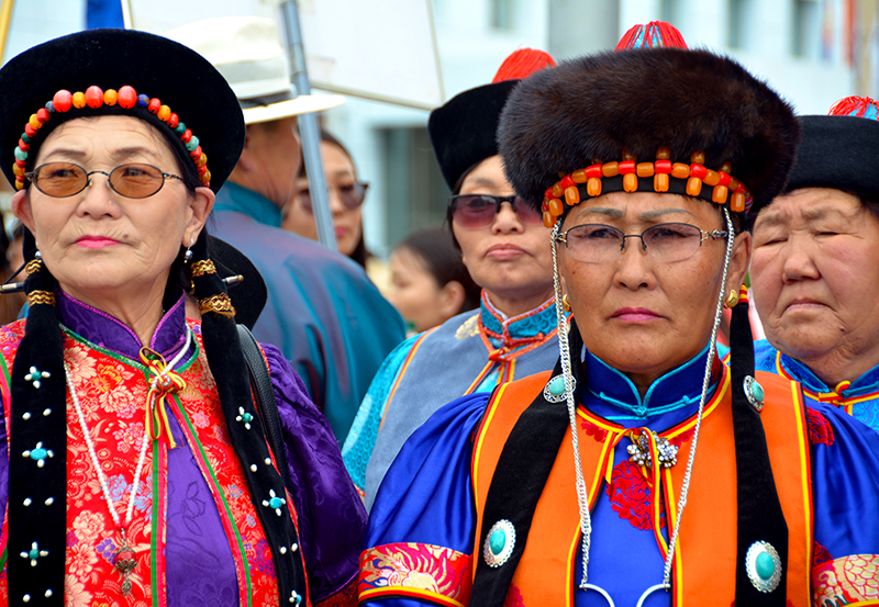 Deel-Mongolian traditional costume